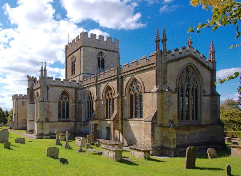 Bishop Edington’s collegiate church, Edington, Wiltshire.