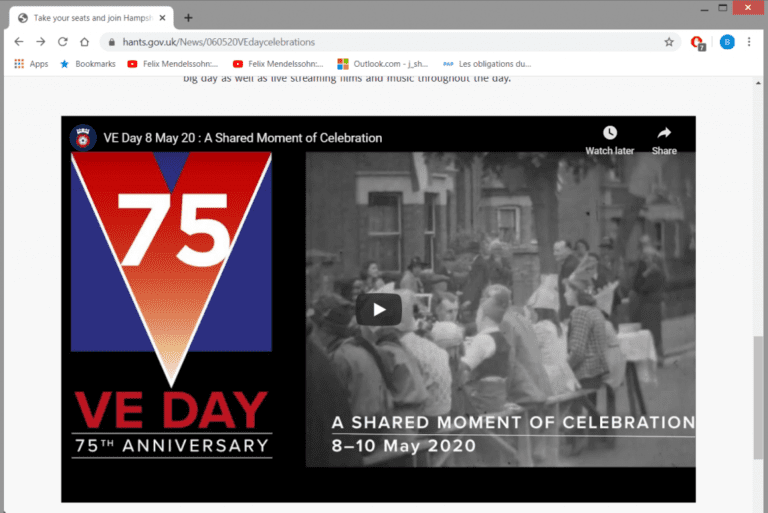 Dive into the archives 75 years after VE Day