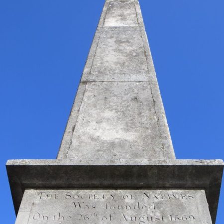 Obelisk recording the great plague of 1665-6, Winchester